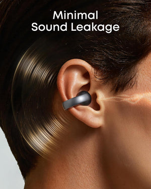 Soundcore AeroClip by Anker Open-Ear Clip-On Earbuds - Midnight Black - view 6