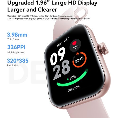 Joyroom JR-FT5 Fit-Life Series Smartwatch – Rose Gold