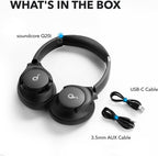 Soundcore by Anker Q20i Wireless Over-Ear Headphones with Hybrid ANC