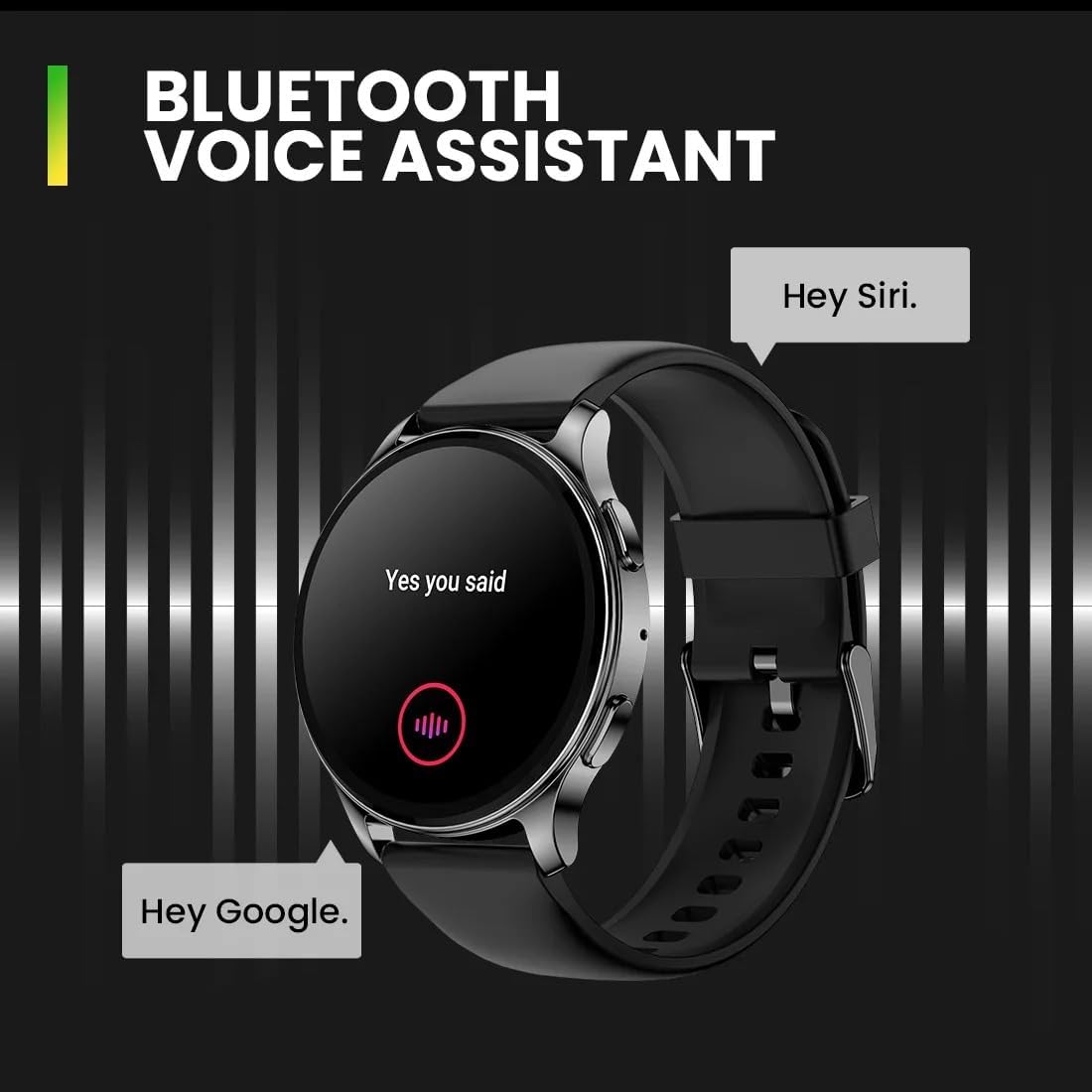 Amazfit Pop 3R AMOLED Smartwatch - Black - view 5