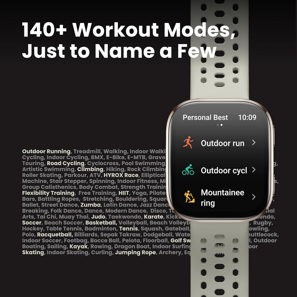 Amazfit Bip 6 46mm Smart Watch with 1.97" AMOLED, GPS & Bluetooth Calling