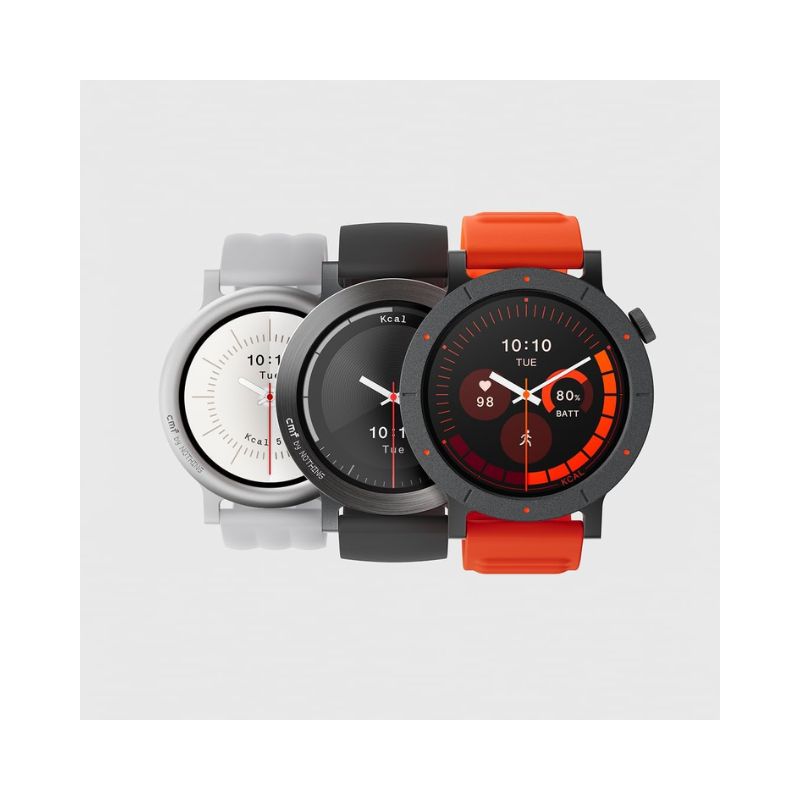 CMF Watch 3 Pro Smartwatch – Bluetooth Call, AI Health Tracking, GPS & 130+ Sport Modes (Light Grey) - view 3