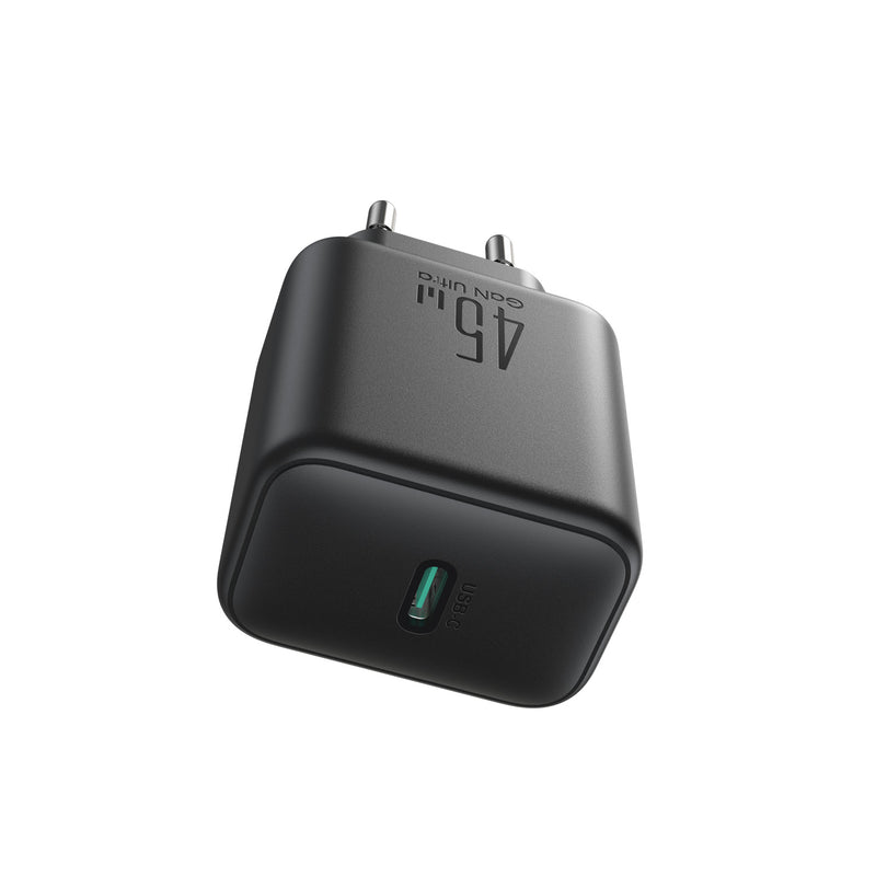Joyroom JR-TCG13 45W GaN USB-C Charger - Black (EU)