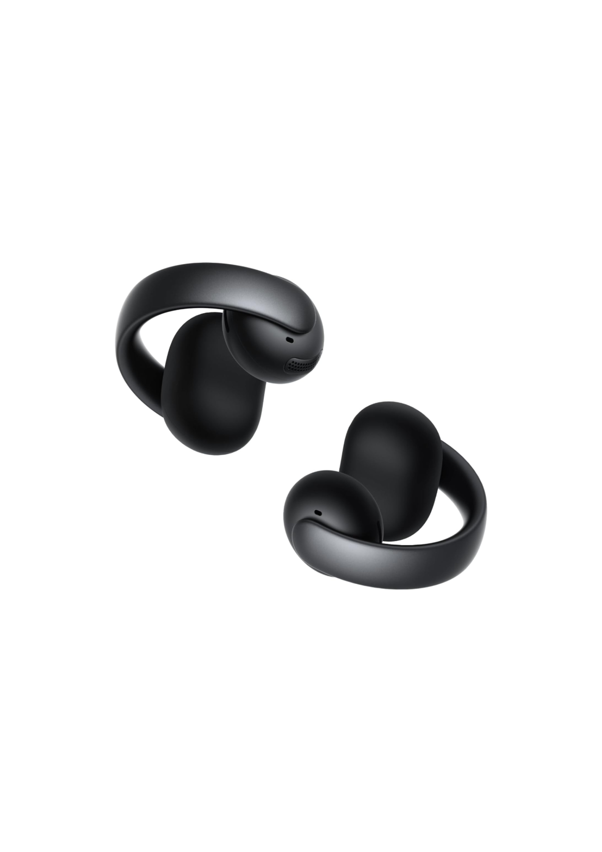 Soundcore AeroClip by Anker Open-Ear Clip-On Earbuds - Midnight Black