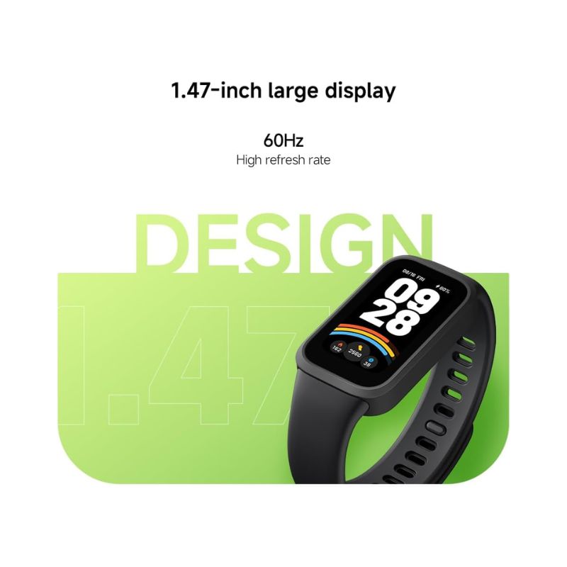 Xiaomi Band 9 Active Smartwatch – Green - view 3