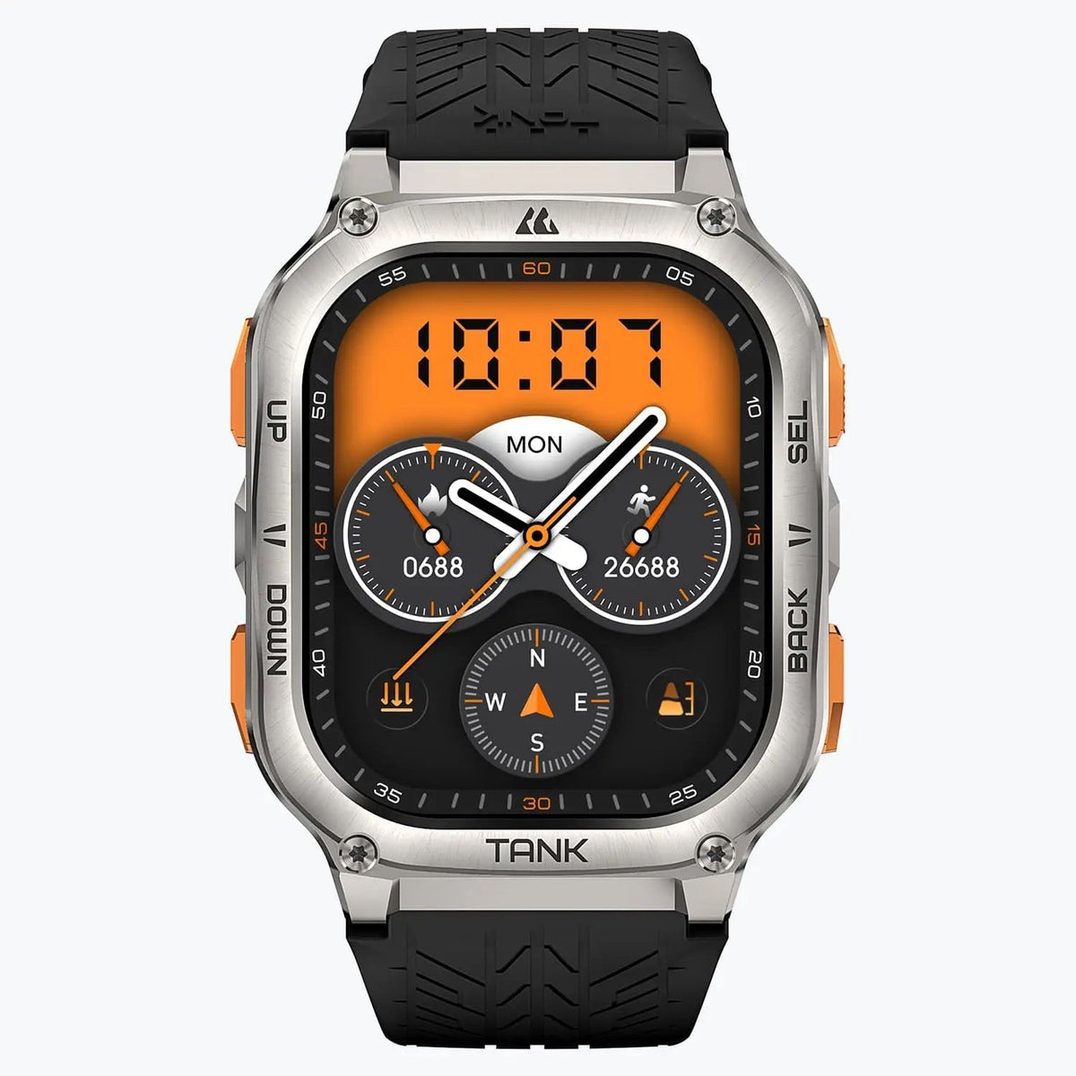 KOSPET TANK M3 Ultra Smartwatch - Silver - view 2